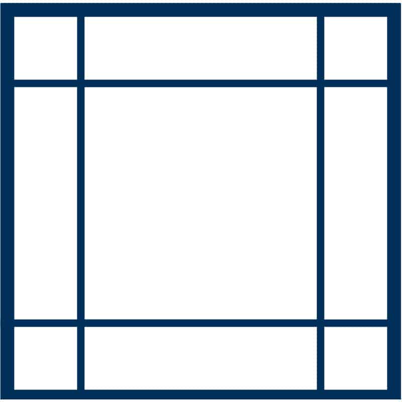 Prairie Window Grille Prairie Window Grille