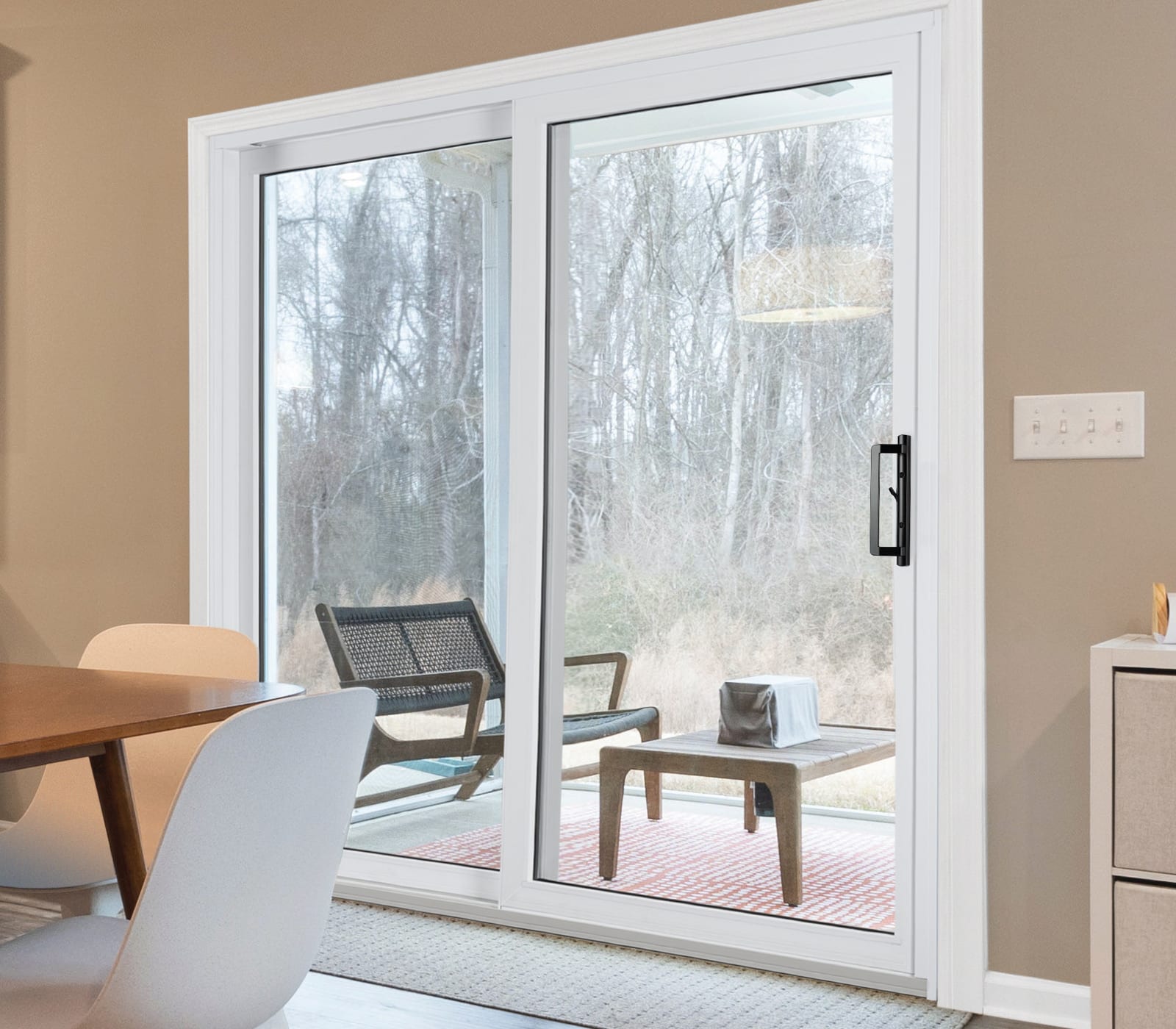 Sliding Handles Patio Door