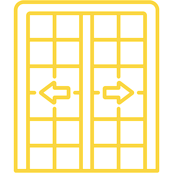 Sliding Patio Doors Icon
